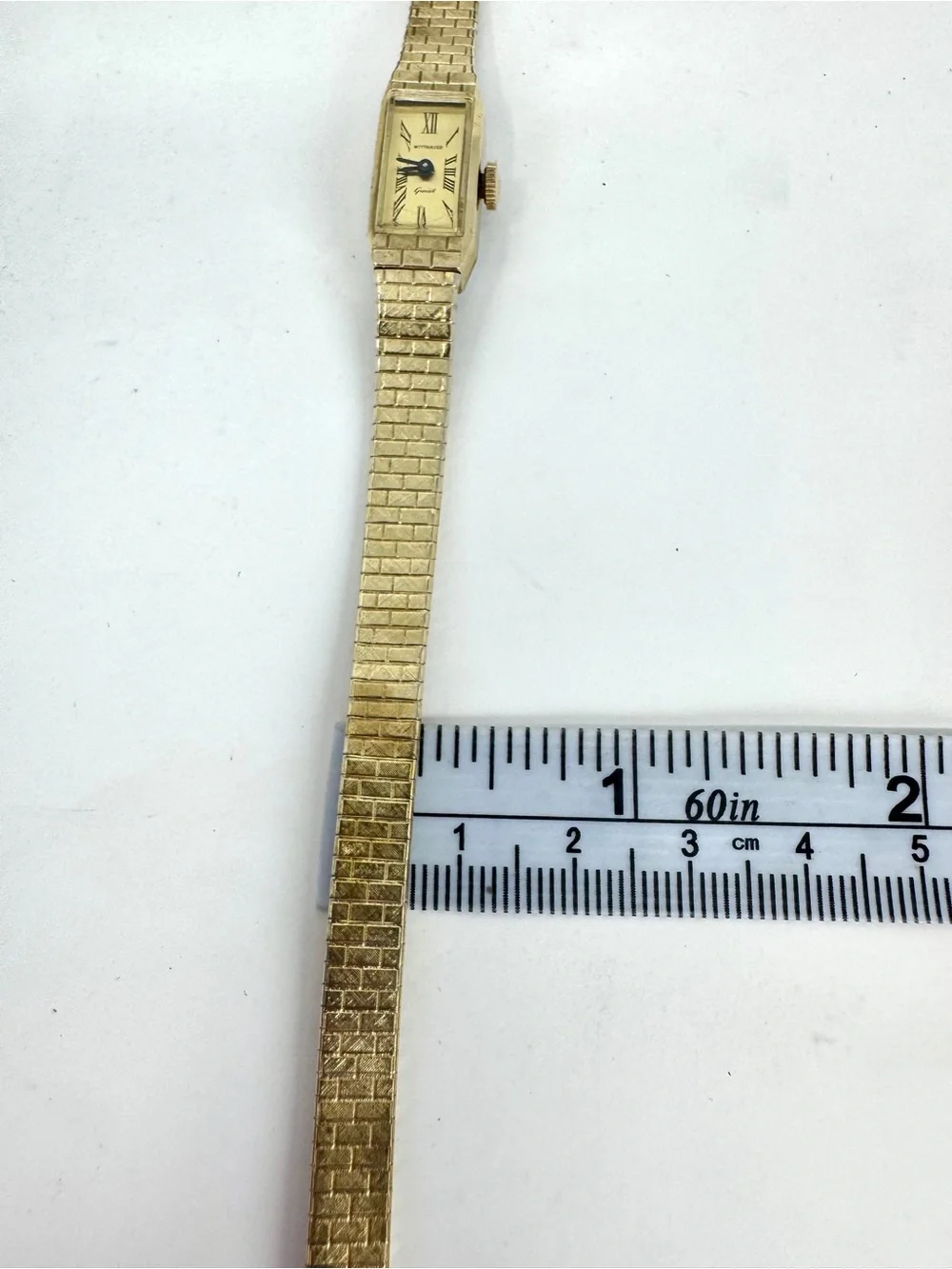 Vintage Wittnauer Genève Women's Mechanical Watch - 10K Gold Filled Bezel & Band